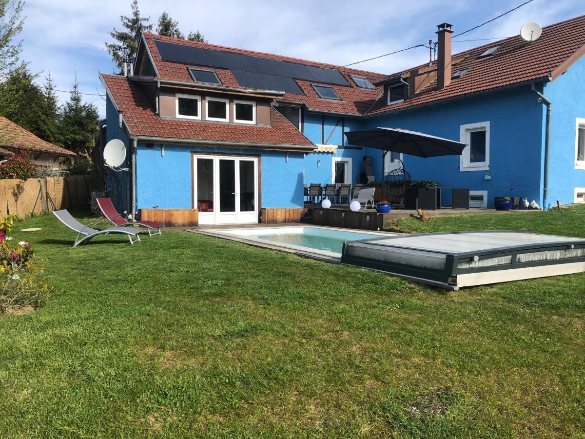 La Maison Bleue Altenbach Esterno foto
